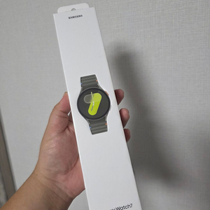 갤럭시워치7 그린 44mm 새제품 팔아요~