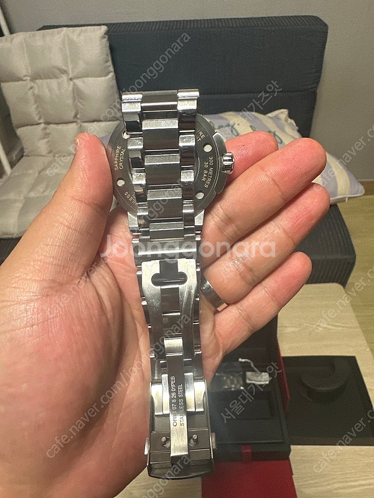 오리스 애커스 43mm 블랙--4