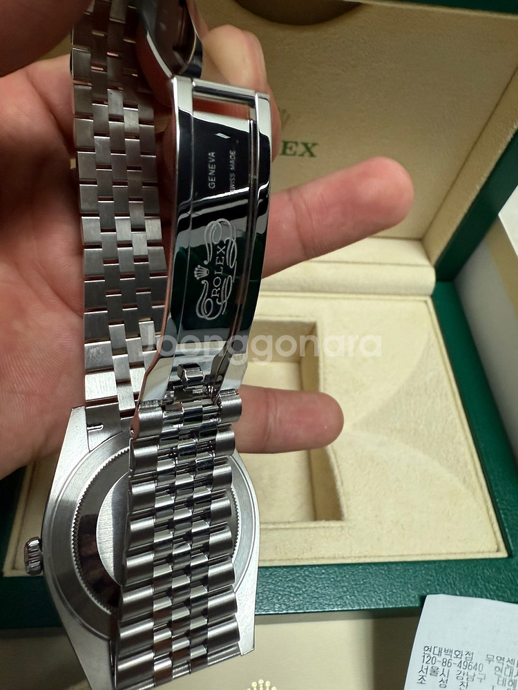 롤렉스 데이저스트 검판 텐포인트 쥬빌레 41MM 24년--4