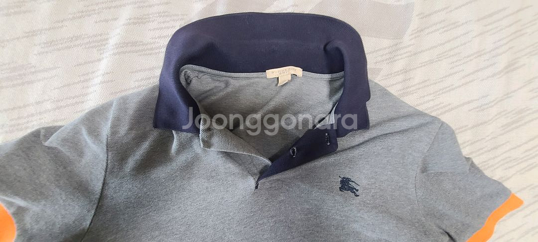 버버리 남성 반팔 카라 티셔츠(정품)--3