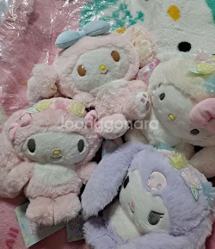페어리래빗마이멜로디롭이어키티화관스텔라루 챠미키티인형--2