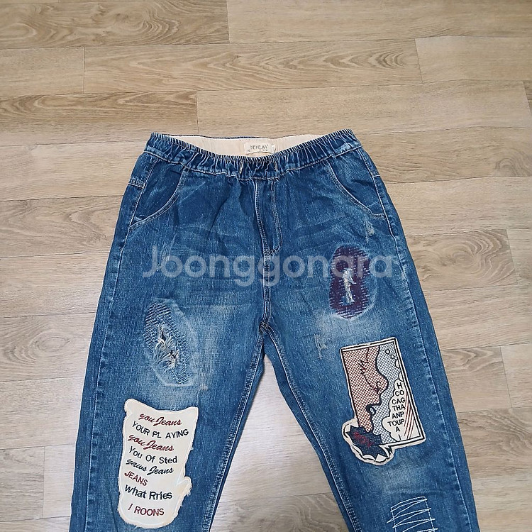 춘추 청바지 남성32~33 인치--1