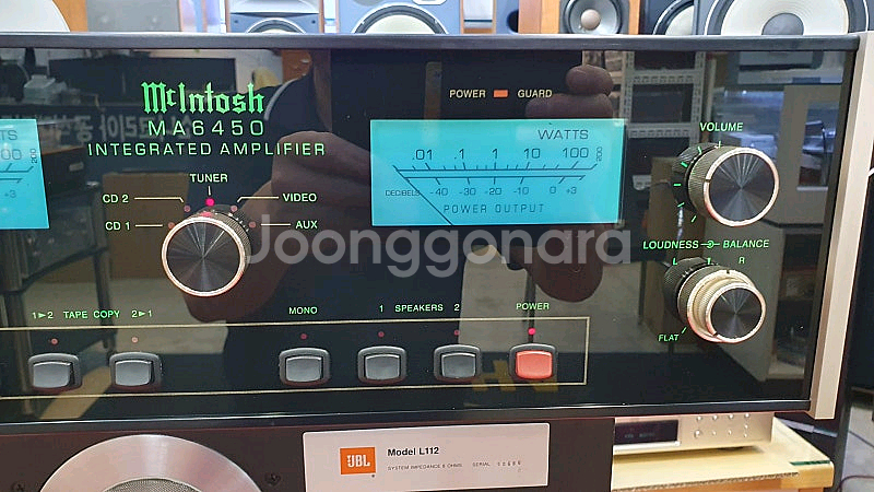 매킨토시 ma-6450 인티앰프--3