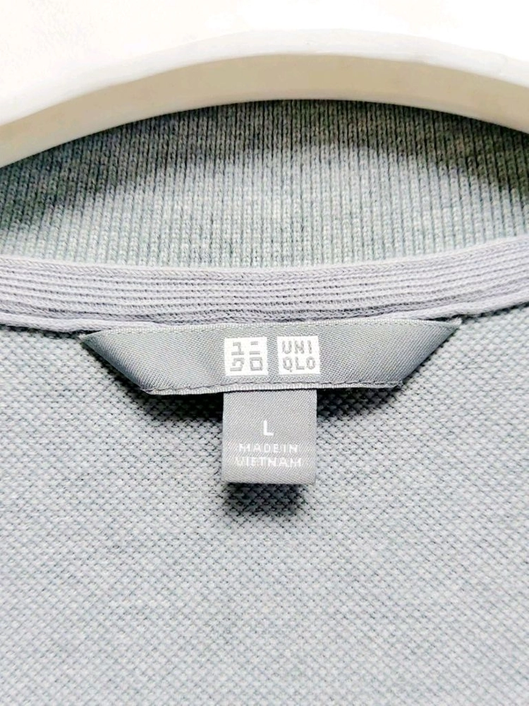유니클로 남성반팔티L95-100폴로 카라티 상태최상 이미지