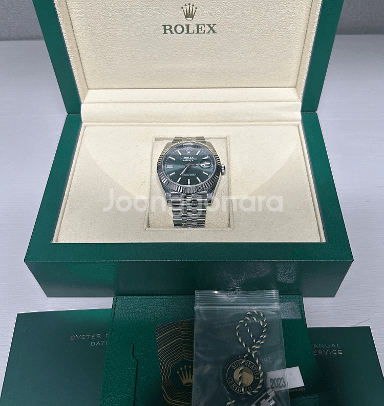 롤렉스 데이저스트 민트그린 쥬빌레 41MM 국내--1