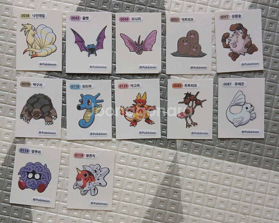 포켓몬띠부씰 349세대, 시즌1, 시즌2 개별판매--3