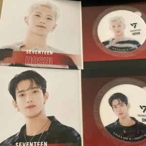 세븐틴 도겸 호시 일본 가챠 아크릴 코스터
