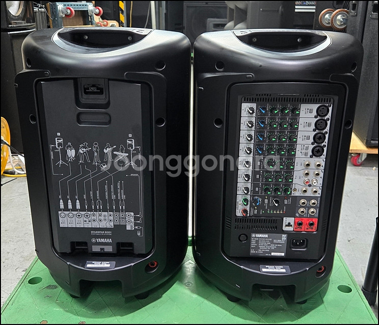 야마하 STAGEPAS 600i 중고 포터블 스피커--3