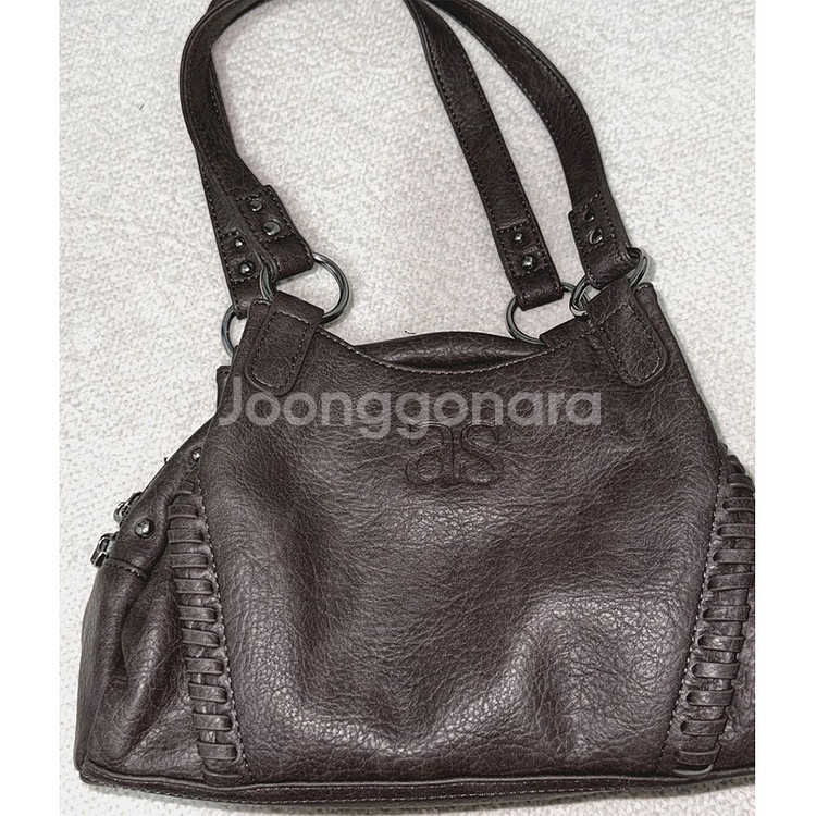 (새상품)애즈온 보니타 미니 백 브라운 ason--1