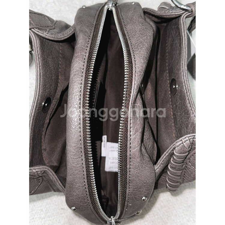 (새상품)애즈온 보니타 미니 백 브라운 ason--5