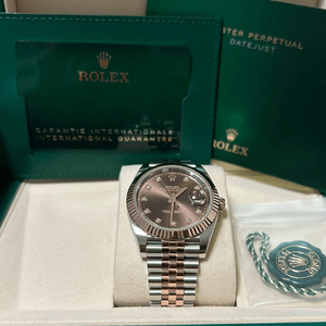롤렉스 데이저스트 초코판 텐포인트 41mm 25년식