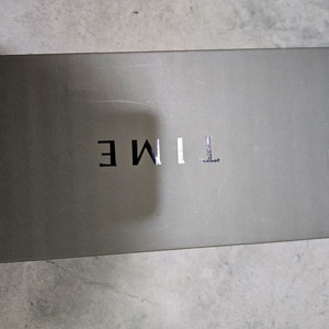 타임 로고 글리터 젤리슈즈