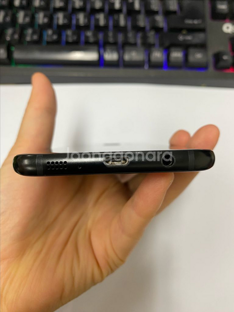KT 갤럭시S7엣지 블랙 외관깔끔 128GB 무잔상 점--8