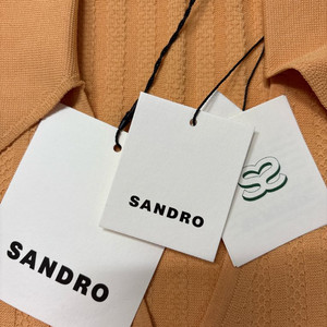 sandro산드로 반팔니티 상의
