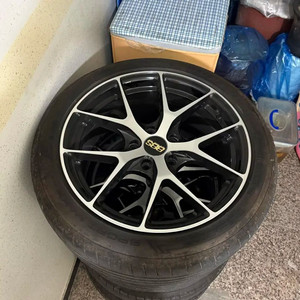 BBS 17인치 사제휠 일주일 사용