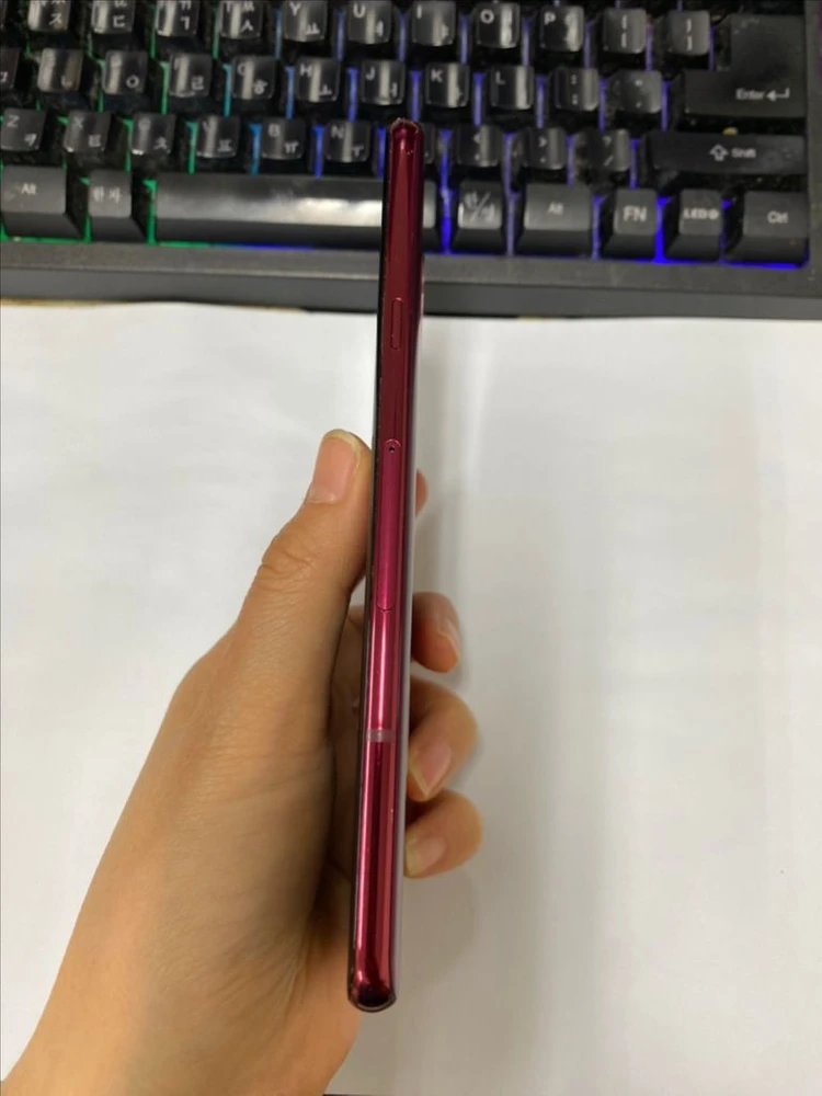 .LG V40 레드 외관깔끔 128G 무잔상 이미지