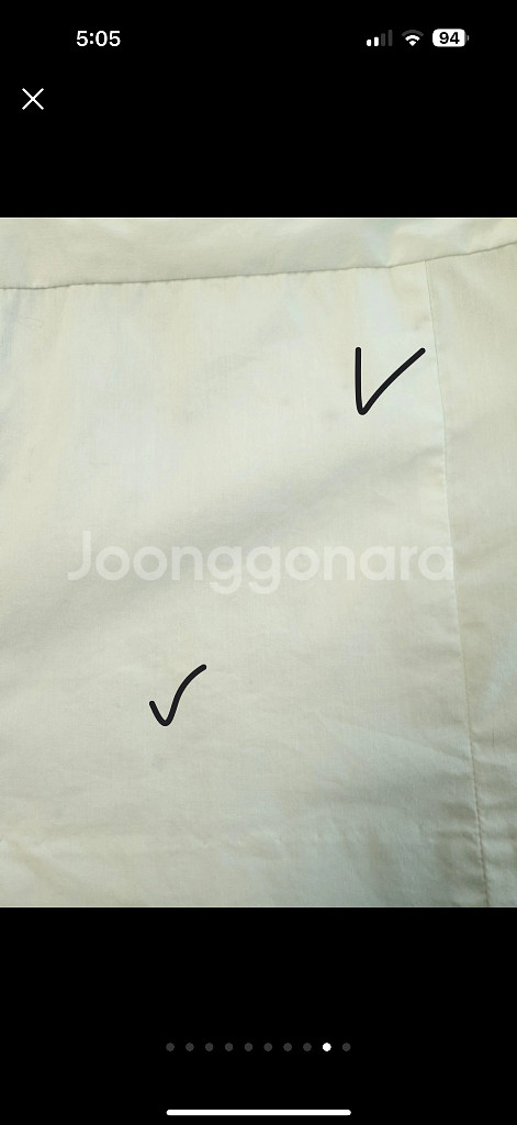 샤랄라 플라워 벌룬 레이스 섹시 청순 블라우스 미사용--8