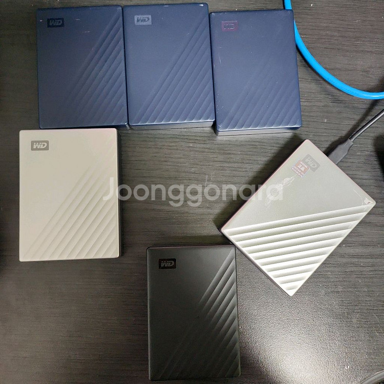 외장하드 4tb sd wd (일반용/맥용) 총8개--0