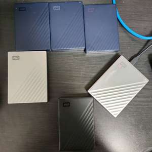 외장하드 4tb sd wd (일반용/맥용) 총8개