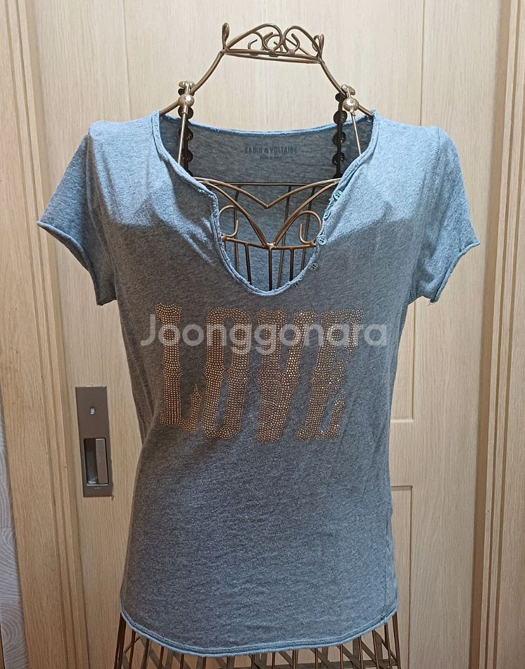 쟈딕앤볼테르 LOVE 티셔츠 XS size--0