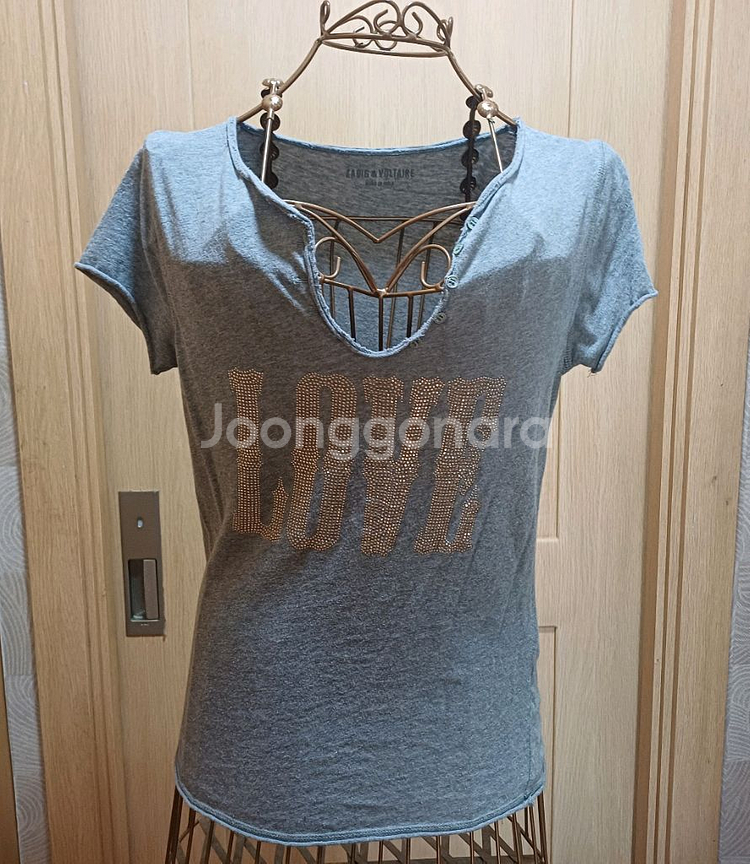 쟈딕앤볼테르 LOVE 티셔츠 XS size--1
