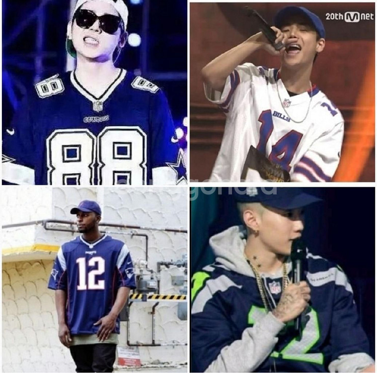 나이키 nfl져지 풋볼져지 블록코어룩 빅사이즈 헬스복--3