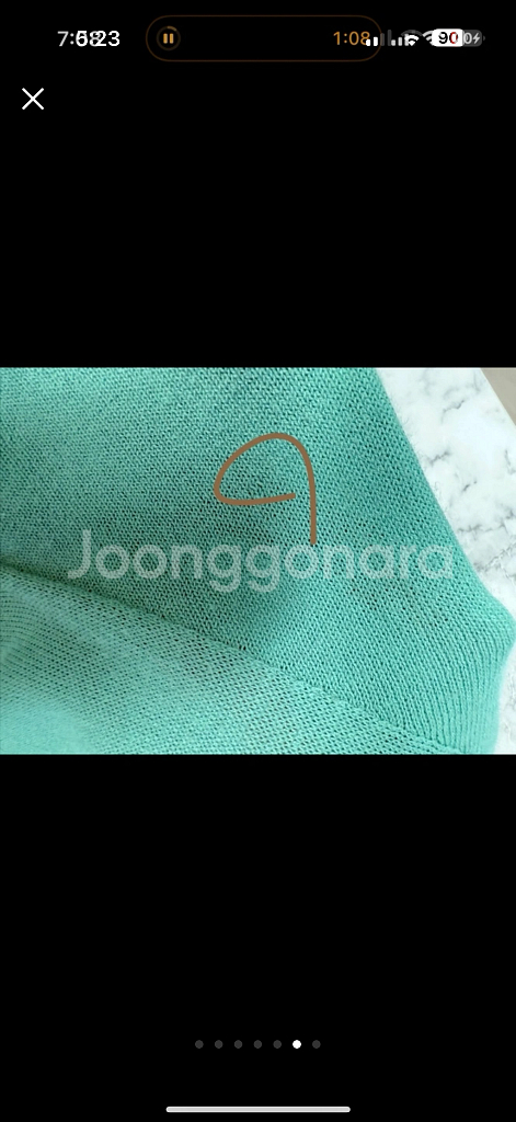 정품 막스마라 린넨 니트 원피스--5