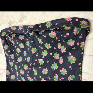 정품 끌로에 플라워 튜브 탑 미사용