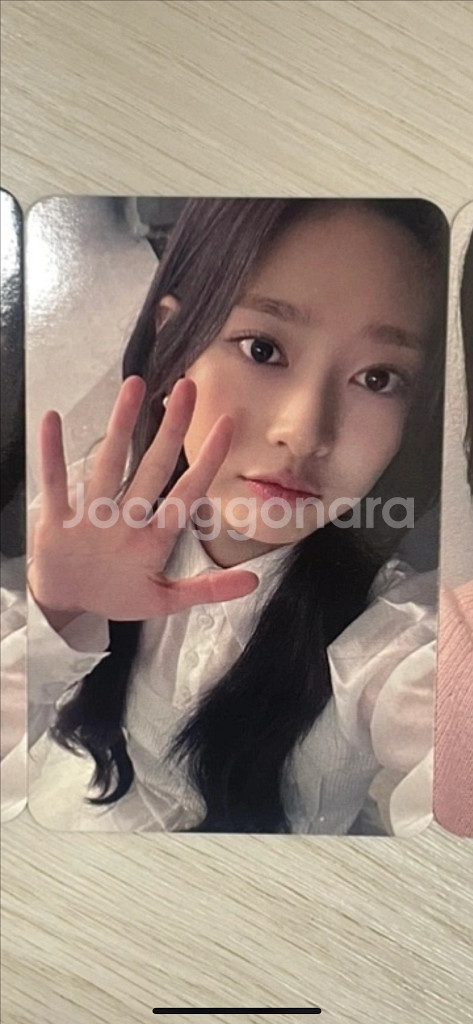 김민주 팬미팅 포카 포토카드 블루밍 스토리 양도--0