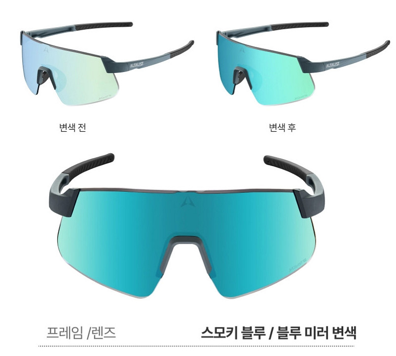 변색 렌즈 고글 알타리스트 하야테 R2 판매 안내--5