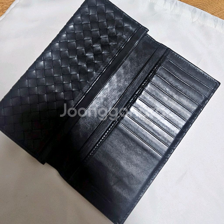 보테가베네타 장지갑 정품 단품 생활사용감 조금--1
