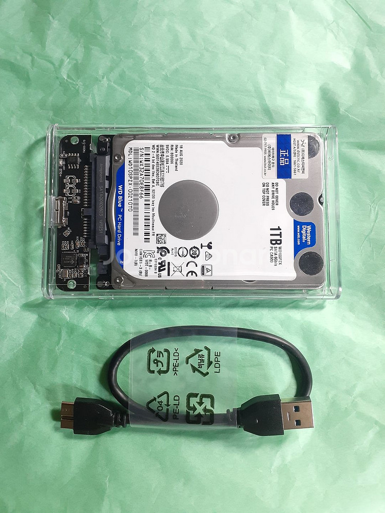 외장하드 1TB USB3.0 HDD 2.5인치--0