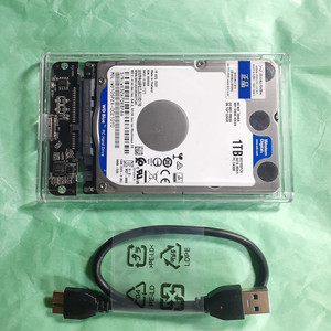 외장하드 1TB USB3.0 HDD 2.5인치