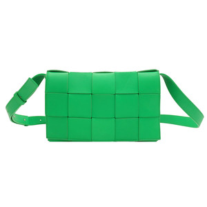 보테가베네타 그린 인트레치아토 위빙 카세트 크로스백