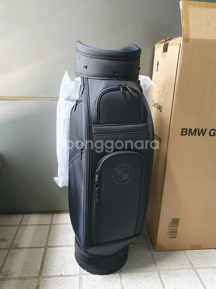 BMW 신형 경량 골프백 새상품 제트블랙 / 캐디백--4