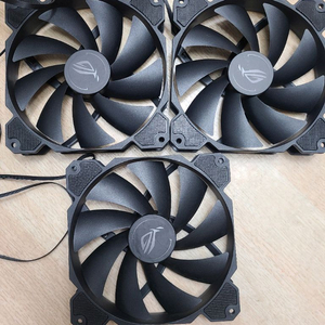미사용 로그 번들팬 3개일괄 논led