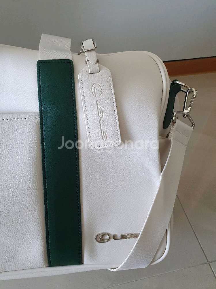 렉서스 골프백 세트 캐디백 보스턴백 화이트 새상품 판매--6