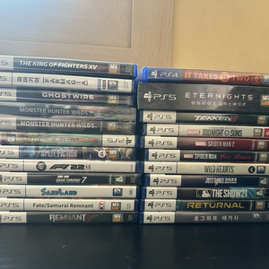 ps5 게임시디 22장 미개봉 새제품 팝니다