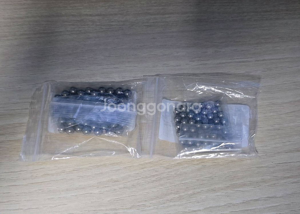 미개봉 정밀 쇠구슬 5mm 50개 6mm 50개 스테인--0