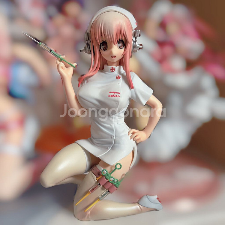 슈퍼소니코 간호사 피규어 고전 미소녀 피규어 방꾸--1