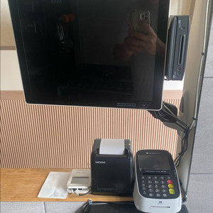 우노스 키오스크 포스 금전통 세트 판매합니다