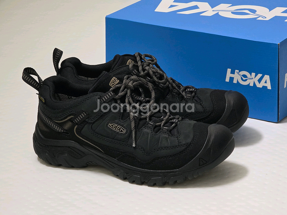 킨 타기 등산화 2024FW 로우탑 블랙 250사이즈--0