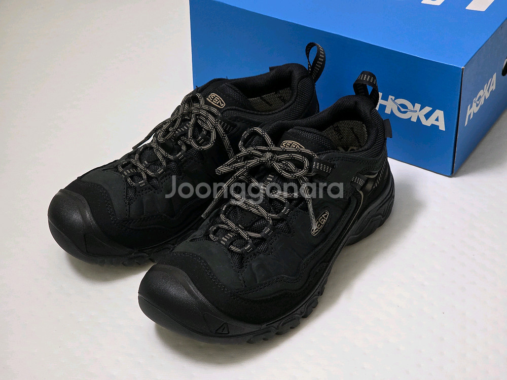 킨 타기 등산화 2024FW 로우탑 블랙 250사이즈--1