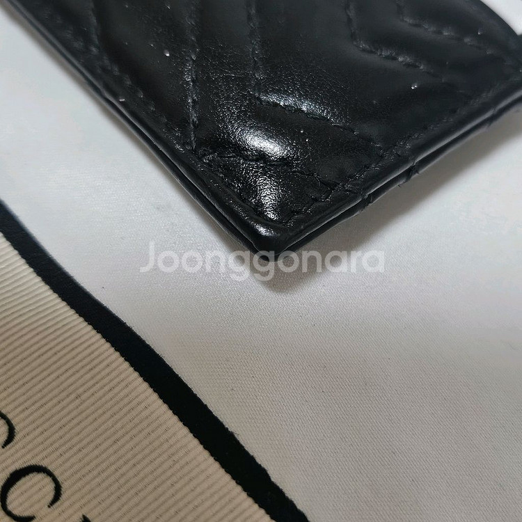 구찌 카드지갑 정품 단품 하자없어요 택배비 포함--4