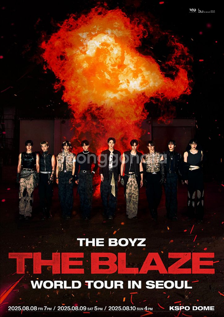THE BOYZ THE BLAZE 첫콘--0