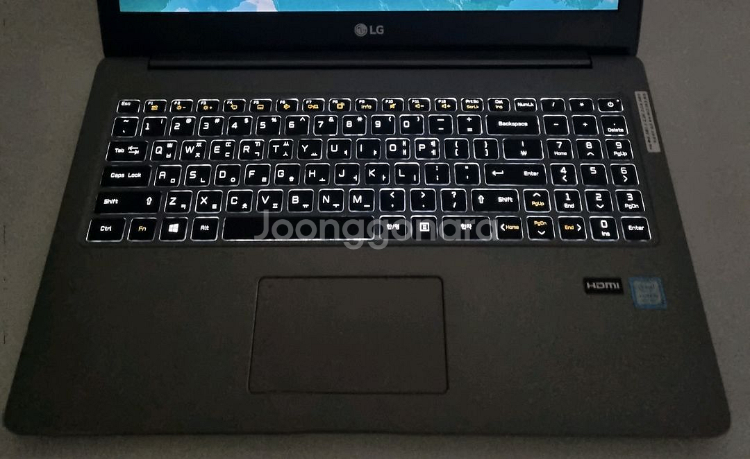엘지 중고 노트북 i5 다크실버/SSD/성능업/FHD--3