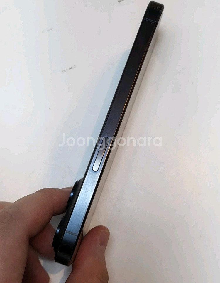 흑점) 아이폰15프로 128 블루 배터리88--6