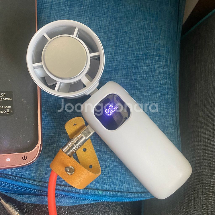 휴대용 냉각 선풍기 새것 하나 팔아요 박스잇어요--0