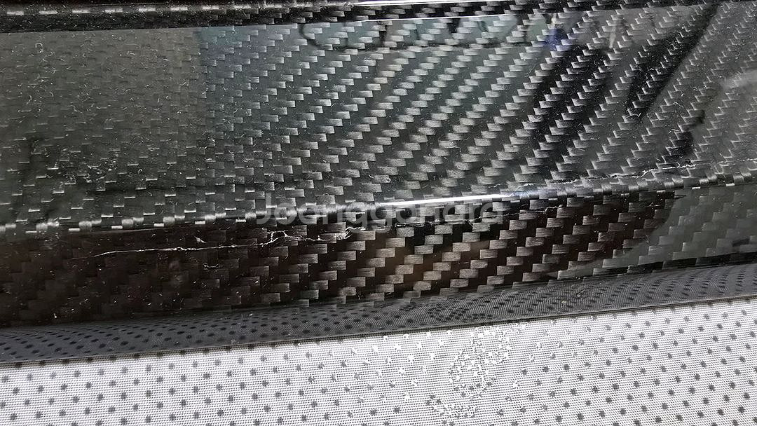SOOQOO 드라이카본 BMW G30 프론트립 중간파츠--6