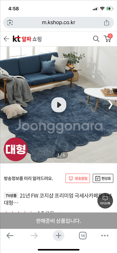 코지샵 극세스 카페트 러그--3